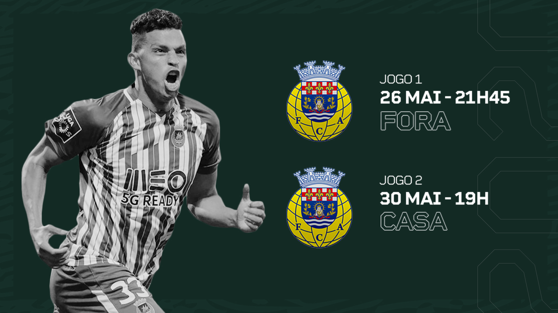 Playoff diante do FC Arouca - Rio Ave Futebol Clube