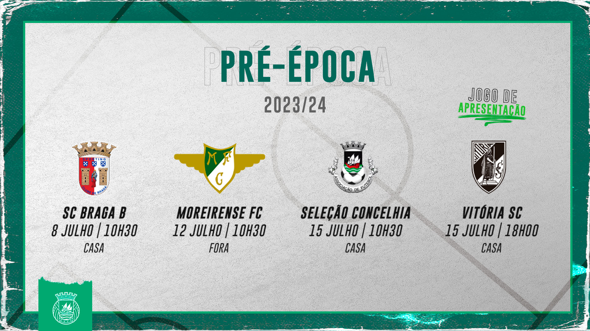 Pré-época 23/24 calendarizada - Rio Ave Futebol Clube