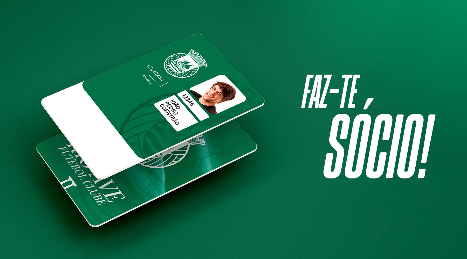 Novo cartao de socio